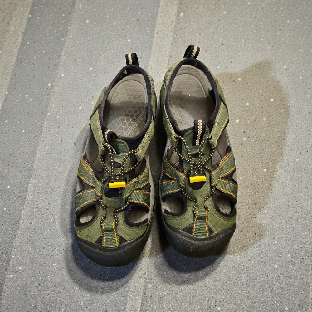 Keen Olive and Mustard Kids' Sandals